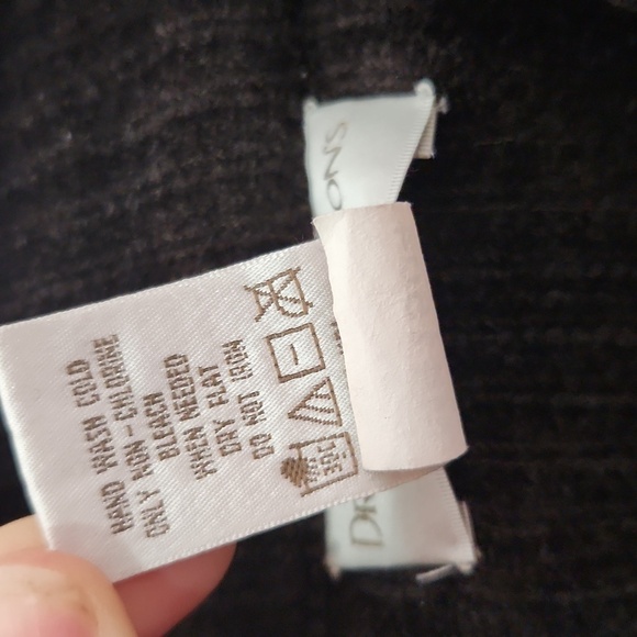 Vintage Dappers & Damons Cardigan Sweater Large Petite Lepoard Black Old Money - Picture 3 of 9